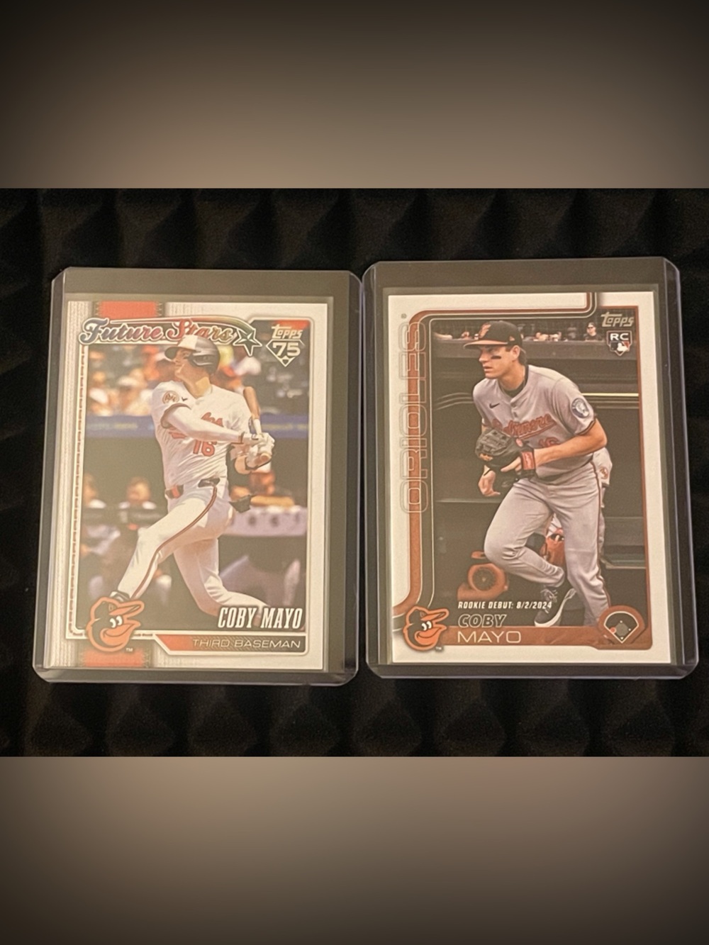 Coby Mayo 2025-26 Topps Baseball Rookie Debut-75th Anniversary-Future Stars